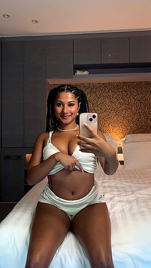 Feeling naughty and cute'