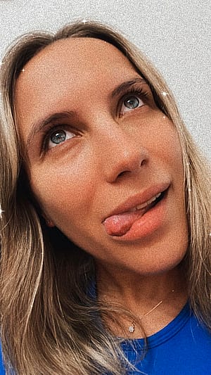my cute natural face'
