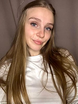 dolled up for studying'