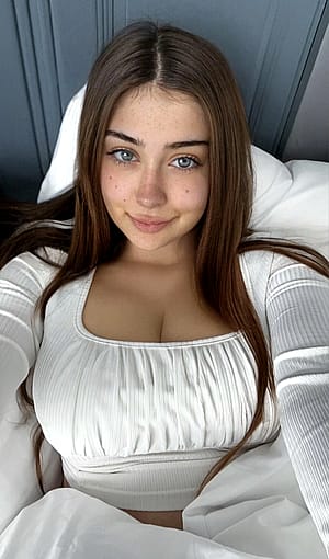 took a selfie right after getting ready'