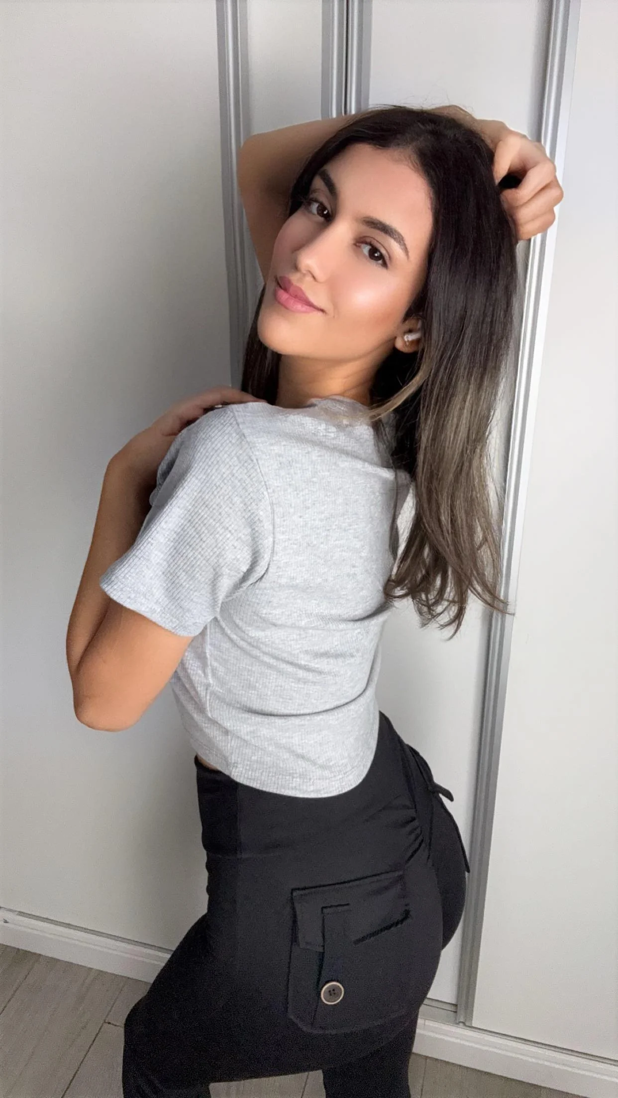 Is it the outfit, the smile, or the tits? picture 1 of 1