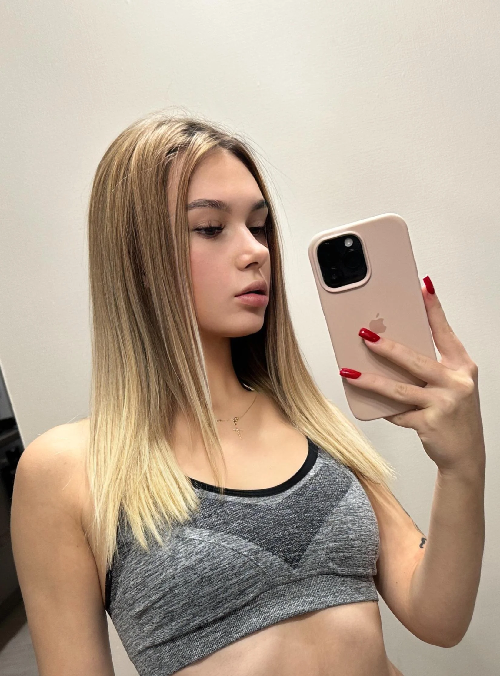 My sports top is so small, I think it turns into a bra instead, lol picture 1 of 1