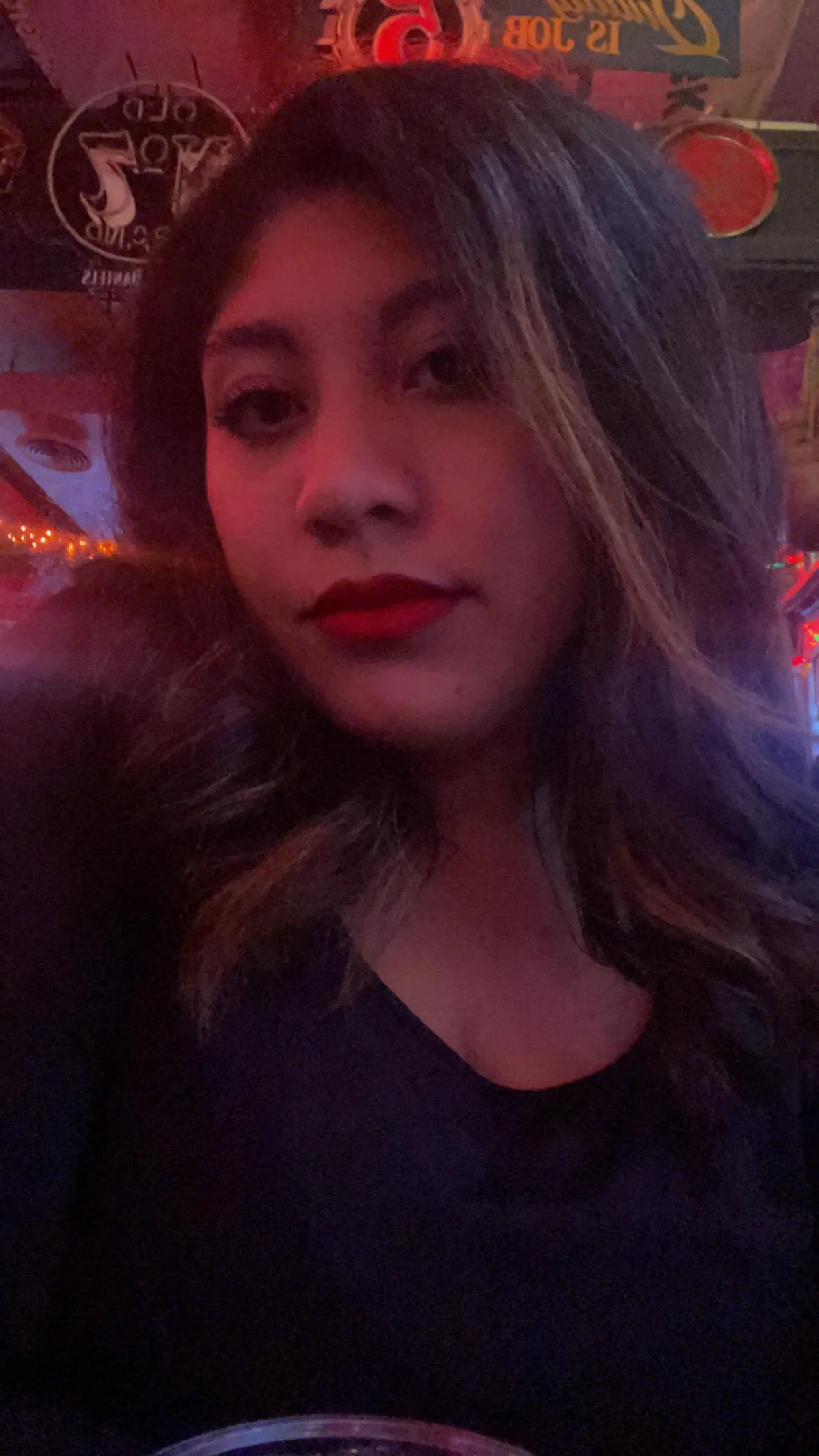 All dolled up for the bar, but nobody's bought me a drink picture 1 of 1
