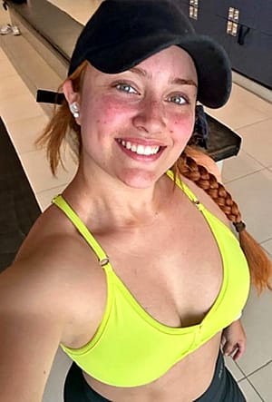 Post workout selfie'