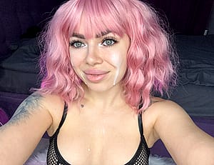 nothing makes a selfie look better than semen on your face'