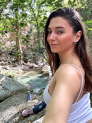 My selfies are even more beautiful in nature'