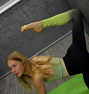 My new leggings are the most perfect for sports activities'