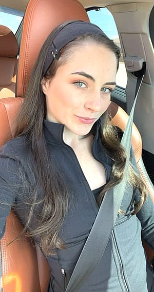 I love car selfies'