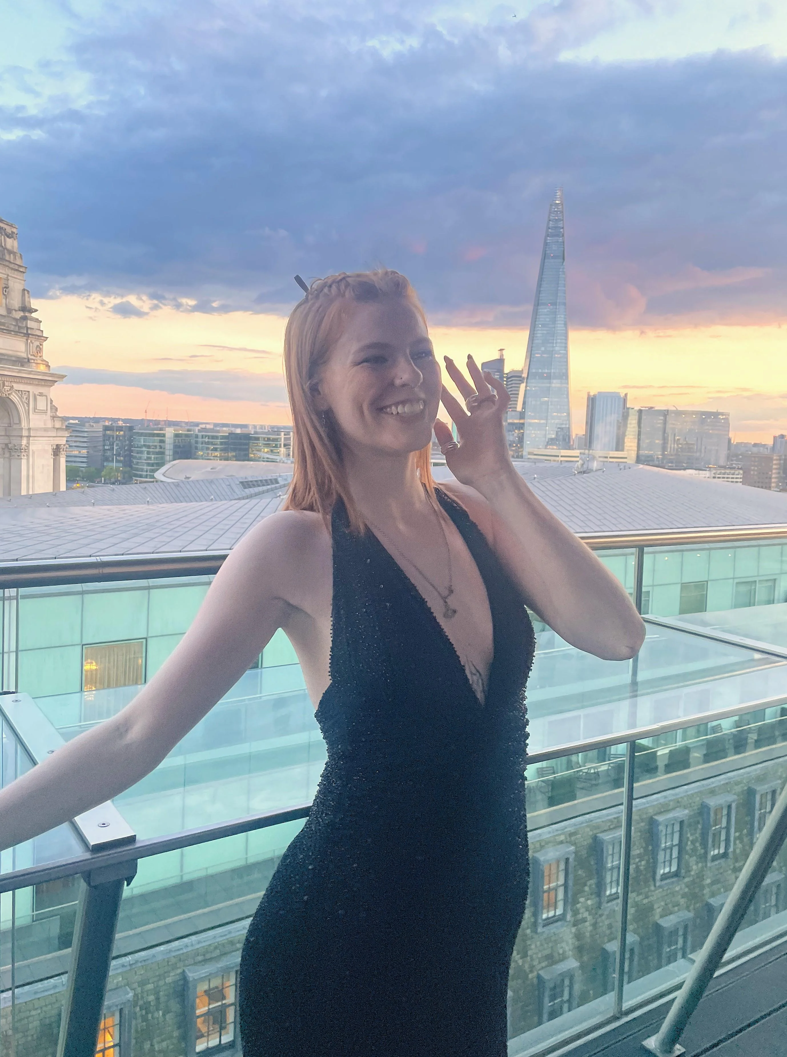 Classy in my black dress picture 1 of 1