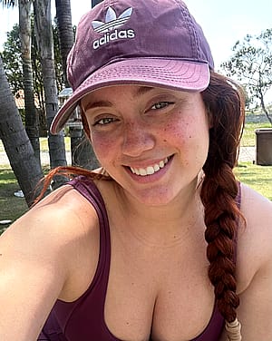 Freckles and smiles'