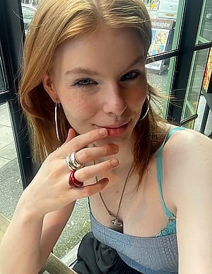 Classy in my blue top'