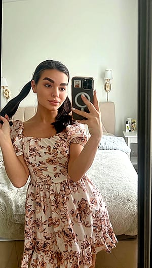 Feeling absolutely divine.'