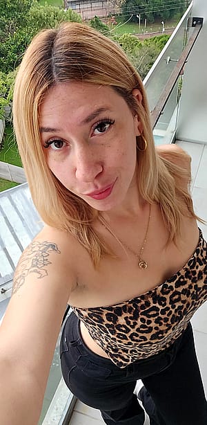 Do you see yourself dating a blonde?'