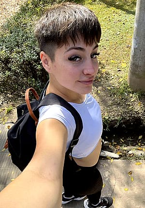 Off to gym, ready for summer'