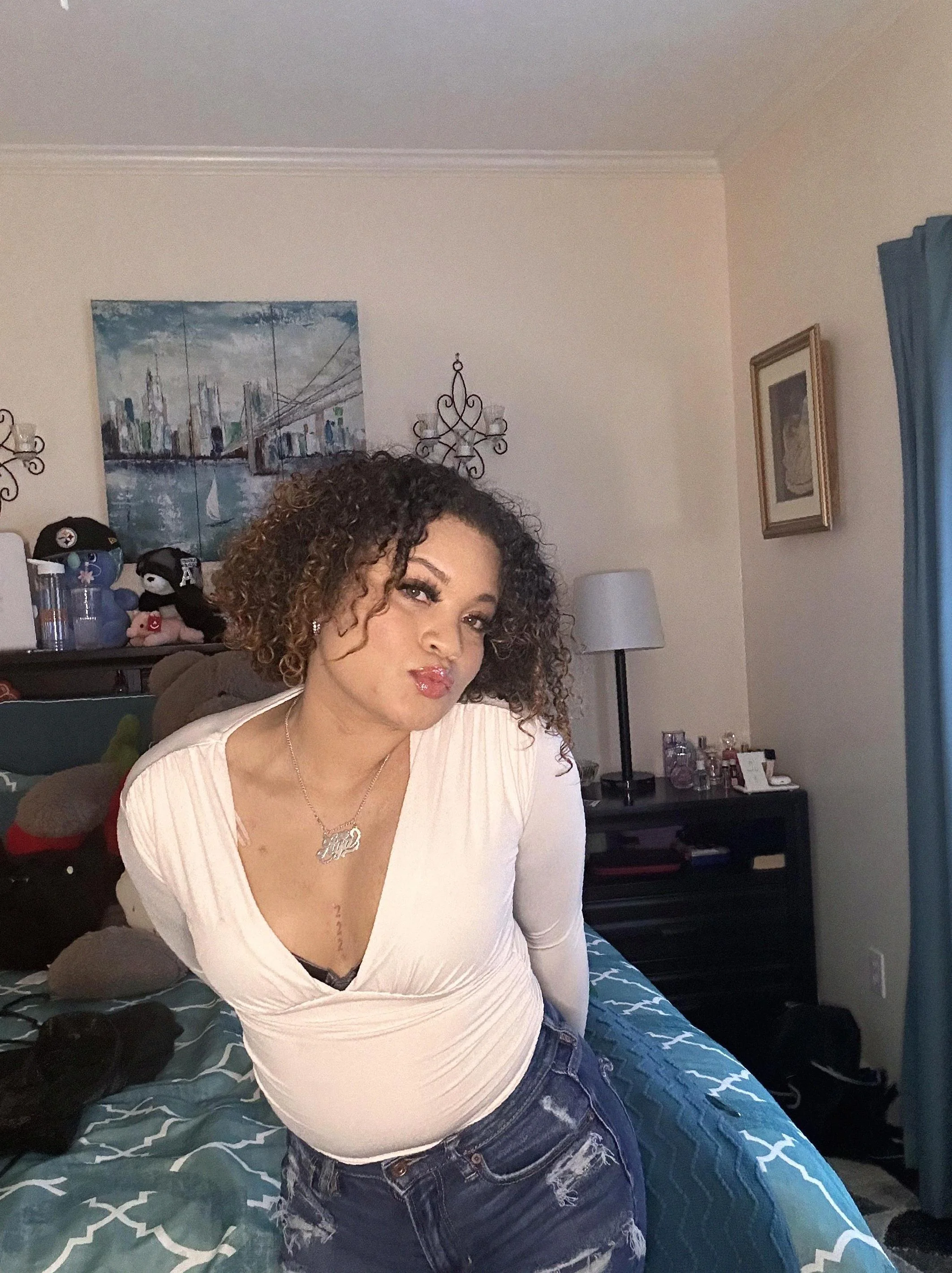 why not just join me in my bedroom picture 1 of 1
