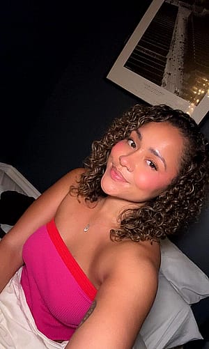 Curls and smiles'