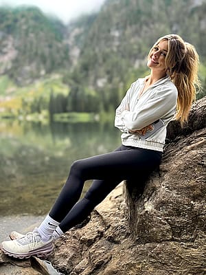 I love getting all dolled up to spend time in nature'