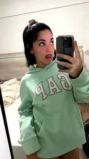 Do you like taking pictures in the mirror?'
