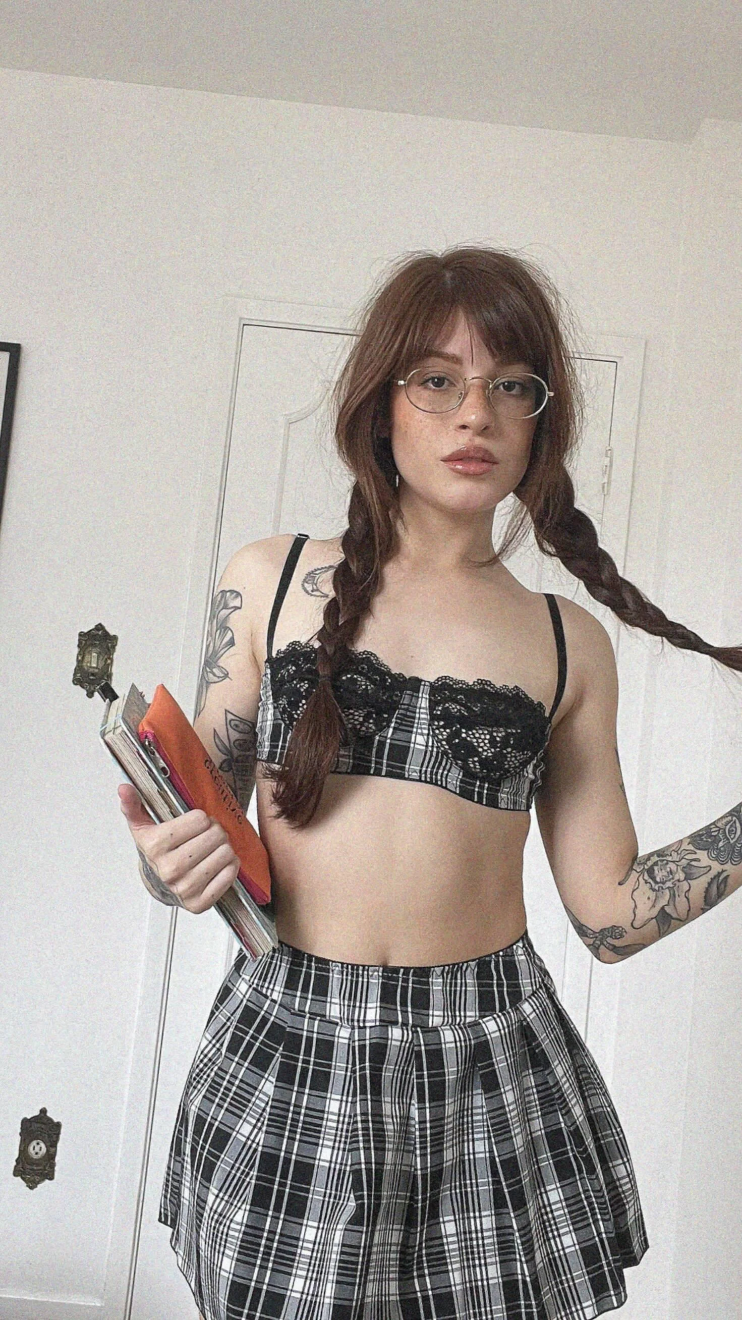 what do you guys think of my school girl costume? Happy Halloween everyoneee picture 1 of 1