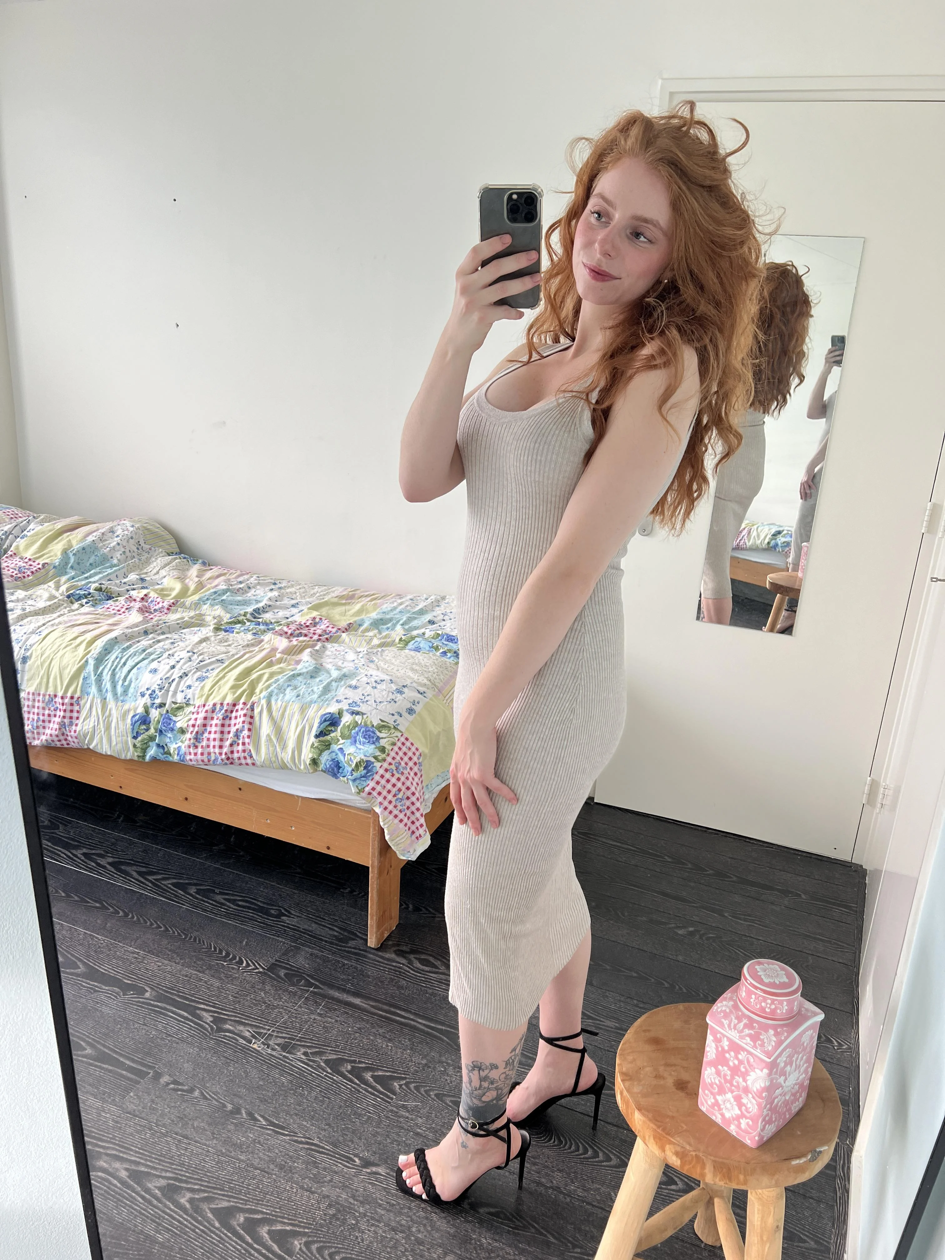 Happy sunday!all natural freckles redhead picture 1 of 1