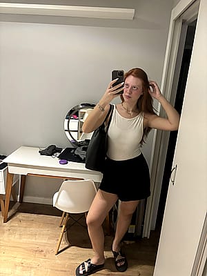 Redhead ginger do I look hot for you? F18'