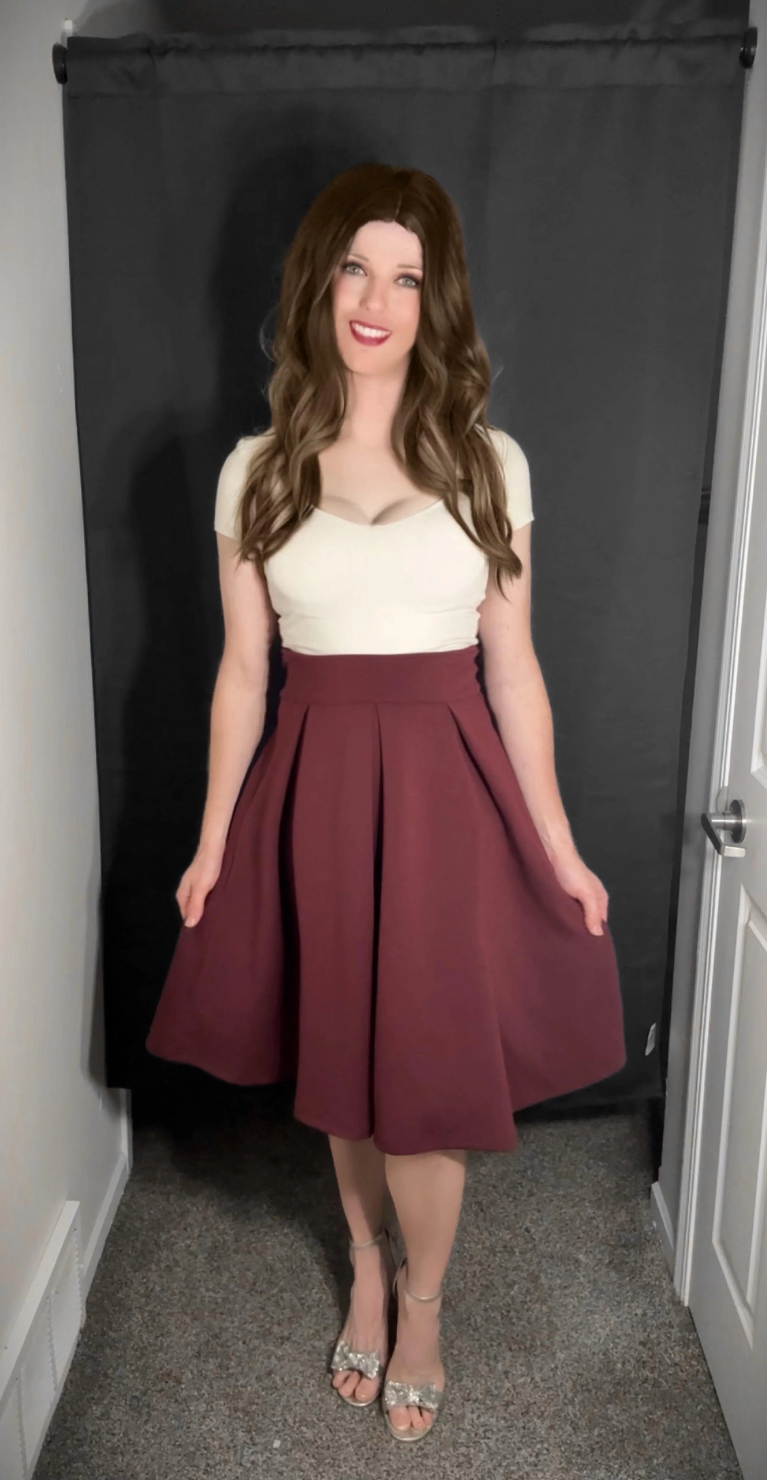 This skirt makes me feel classy picture 1 of 1