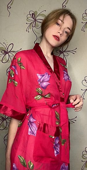 How do you like my homemade dress'