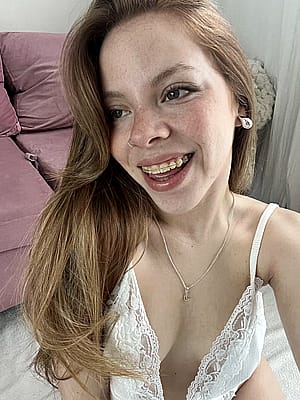 a cute morning smile'